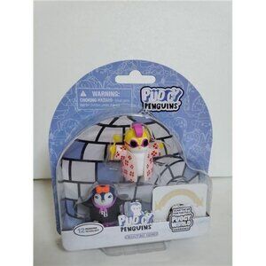 Pudgy Penguins Yellow Plunger  Toy Figures 2-Count Limited Edition Collectibles